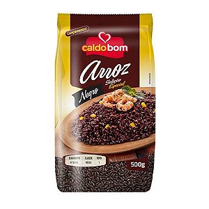 Arroz Negro Caldo Bom 500g