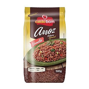 Arroz Vermelho Caldo Bom 500g