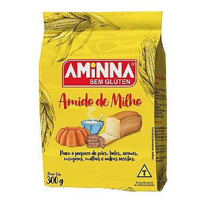 Amido de Milho Sem Glúten Aminna 300g