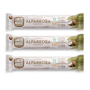 Barras de Coco com Alfarroba Carob House 3 un