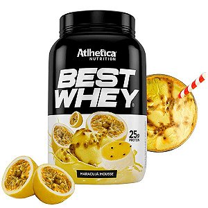 Best Whey Mousse de Maracujá Atlhetica 900g