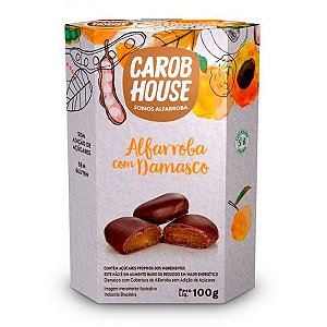 Alfarroba com Damasco Carob House 100g