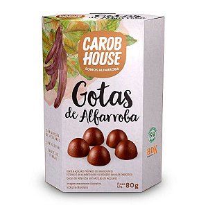 Gotas de Alfarroba Carob House 80g