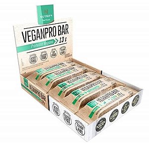 Barra Vegana VeganPro Bar Nutrify Caixa 10 un