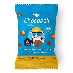 Bolinhas de Chocolate com Amendoim Chocoball +Mu 30g
