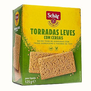 Torradas Leves com Cereais Sem Glúten Schar