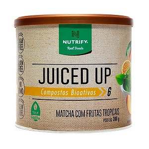 Juiced Up Matchá com Frutas Tropicais Nutrify 200g