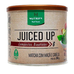 Juiced Up Matchá com Maçã e Canela Nutrify 200g