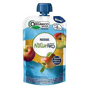 Purê Orgânico de Maçã Naturnes 99g