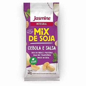 Mix de Soja sabor Cebola e Salsa Jasmine 40g