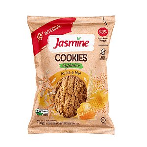 Cookies Orgânico Aveia e Mel Jasmine 120g
