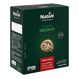 Massa Talharim Orgânico Tradicional Native 400g