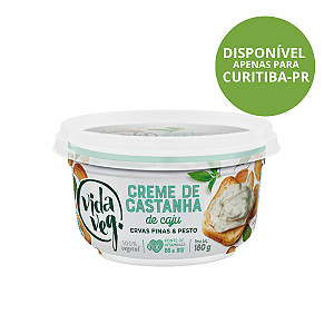 Creme de Castanha de Caju com Ervas Finas Vida Veg 180g – Cremoso e Sofisticado
