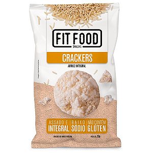 Biscoito Cracker de Arroz Natural Fit Food 30g