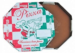 Caixa p/ Pizza Oitavada Lisa n°25