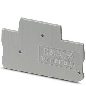 D-PTTB 2,5 TAMPA TERMINAL PARA BORNE CONECTOR DE PASSAGEM 3211634 PHOENIX CONTACT