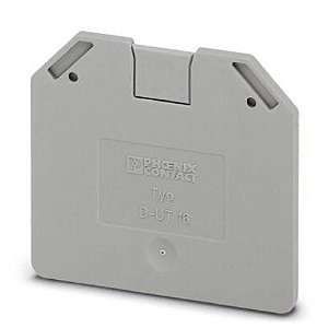 D-UT 16 TAMPA TERMINAL PARA BORNE CONECTOR DE PASSAGEM UT 3047206 PHOENIX CONTACT