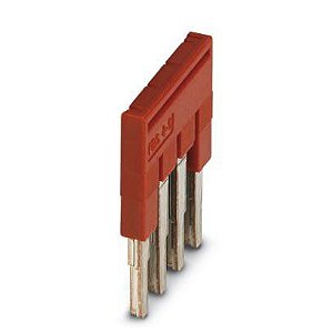 FBS 4-5 JUMPER PLUGÁVEL 5,2MM VERMELHO 3030187 PHOENIX CONTACT