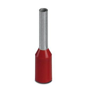 AI 1-8 RD TERMINAL TUBULAR PARA CABO VERMELHO 3200030 PHOENIX CONTACT (100 pçs)