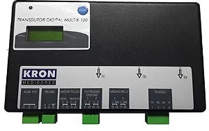 MULT-K 120 VERSÃO E01 500V 120/220VCA MULTIMEDIDOR DE ENERGIA Z032815311100 KRON MEDIDORES