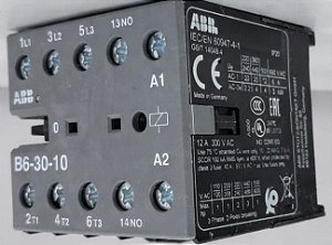 B6-30-10-84 Minicontator Tripolar 9A AC-3 20A AC-1 1NA 110-127VCA GJL1211001R8104 ABB