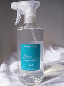 Água para lençóis - Pet Cilíndrico  500 ml - Válvula Gatilho G28 Branca