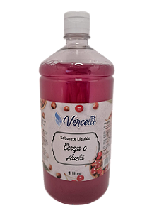 Sabonete Líquido Cereja e Avelã 1L - Refil - Vercelli