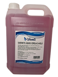 Sabonete Líquido Cereja e Avelã 5L - Vercelli