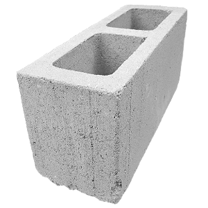 Bloco de concreto vedação 14x19x39Cm