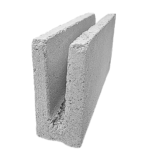 Canaleta de concreto 09x19x39Cm