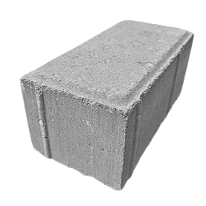 Paver retangular 08x10x20Cm