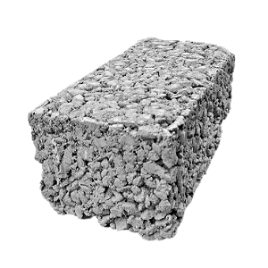 Paver retangular drenante 08x10x20Cm