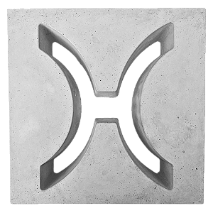 Elemento vazado Fenestra 30x30x07Cm