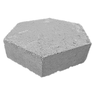 Paver sextavado 08x18x18Cm