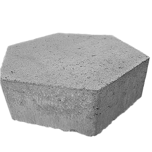 Paver sextavado 10x18x18Cm