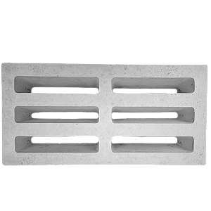 Grade de escoamento 08x24x49Cm