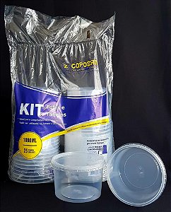 Kit Pote 1000ml PP TR Copozan Pct c/25