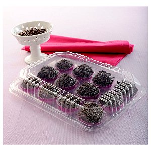Embalagem Cristal GA-19 Para 12 Doces