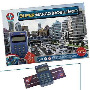 Super Banco Imobiliário com Cartão Estrela - Colorido