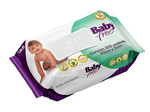 Toalhas Umedecidas Babyfree - 12 Pacotes