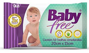 Toalhas Umedecidas Babyfree -  24 Pacotes