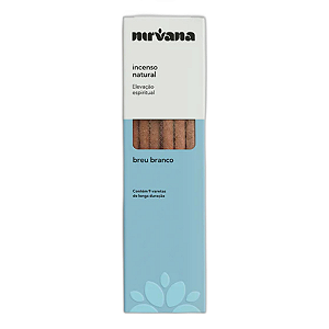 Incenso Nirvana Natural Vareta - Breu Branco