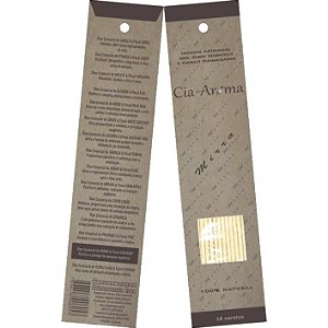 Incenso Cia de Aroma Natural Vareta - Mirra