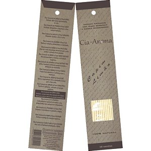 Incenso Cia de Aroma Natural Vareta - Capim Limão