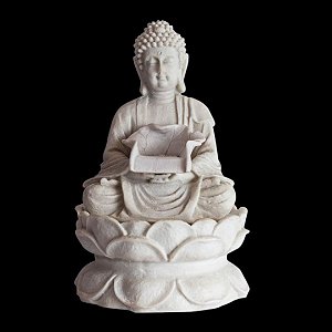 Fonte de Água Marmorite Buda Meditando 1 Queda