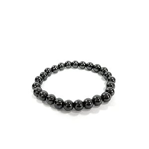 Pulseira Bola Pedra Hematita