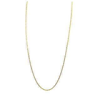 CORRENTE FOLHEADO A OURO CARTIER 43*7CM