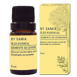 By Samia Óleo Essencial Semente de Cenoura 5ml