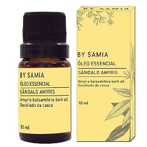 By Samia Óleo Essencial Sândalo 10ml