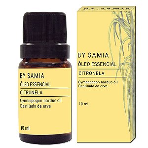 By Samia Óleo Essencial Citronela 10ml